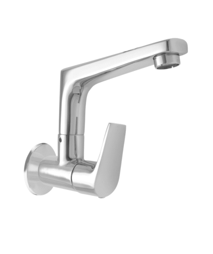 Brass & Chrome-Plated Plumbing Faucet Set